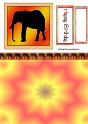 Elephant Silhouette