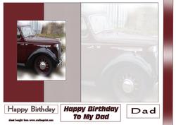 Vintage Car Foldback