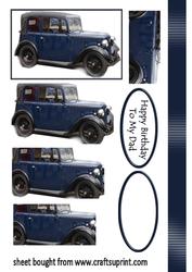 Blue Car Pyramid