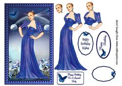 Lady in Blue
