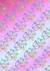 Nappy Pins Pink