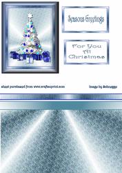 Silver Christmas Tree