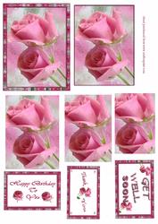 Pink Rose Pyramid
