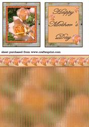 Peach Rose Mother's Day