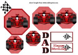 Racing Car Pyramid