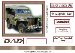American Army Jeep Topper