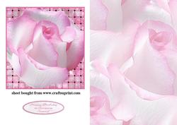 Soft Pink Rose Topper