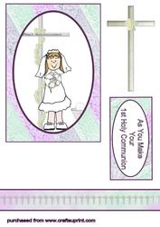 First Holy Communion Girl