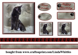 Black Cat Topper