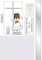 Ethnic Girl Communion