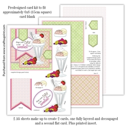 Ice Cream Sundae mini kit