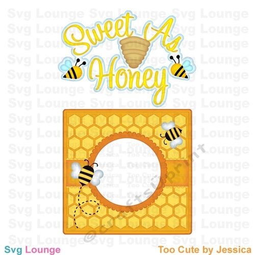 Spring Sweet as Honey Bees  SVG Cut File, Spring Has Sprung Flowers Cut File
