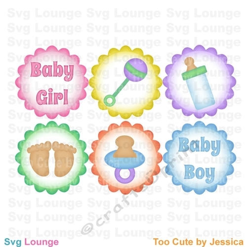 Baby Svg, Baby Boy and Baby Girl Cut File