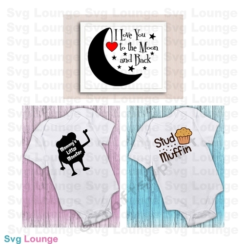 Baby Svg, Baby Boy and Baby Girl Cut File
