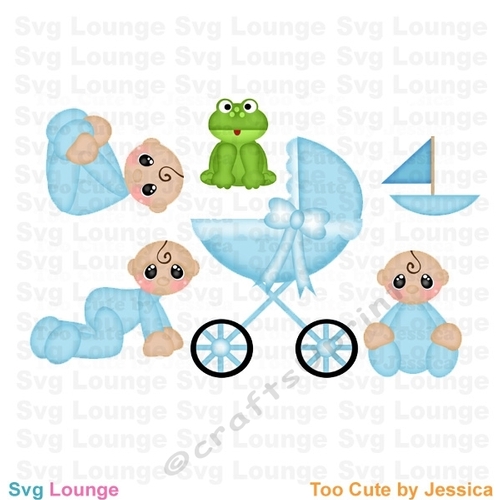 Baby Svg, Baby Boy and Baby Girl Cut File