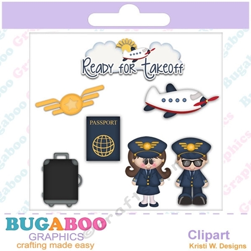 Future Pilot, Airplane, Flying, When I Grow Up Collection - Instant Download - Commercial Use Digital Clipart Elements Graphics Set