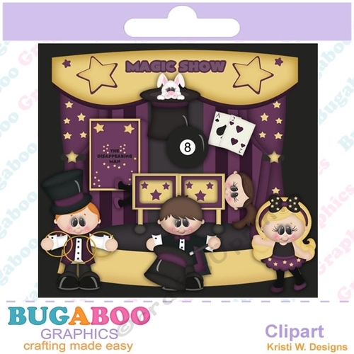 Magic Show, Future Magician, When I Grow Up Collection - Instant Download - Commercial Use Digital Clipart Elements Set
