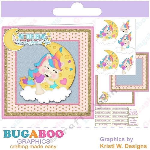 Unicorn birthday card, baby shower invitation, first birthday invitation,Thank you card