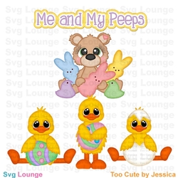 Easter Me and My Peeps SVG Cut File