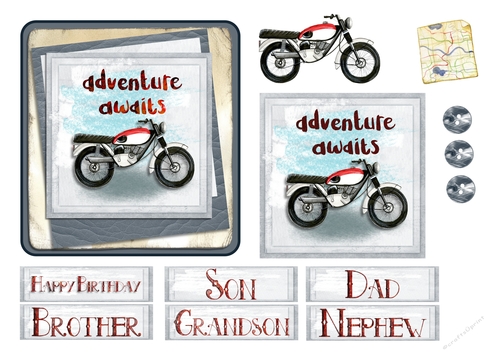 Motorbike Adventure Topper