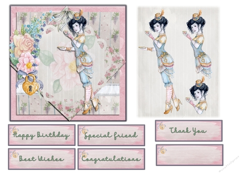 French Country Topper Decoupage