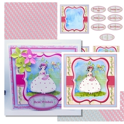 Garden Fairy card Kit