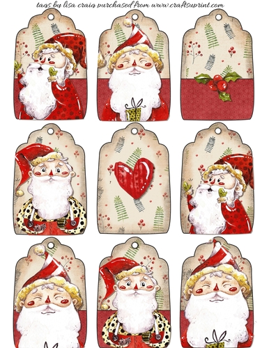 2019 Christmas tags sheet 3