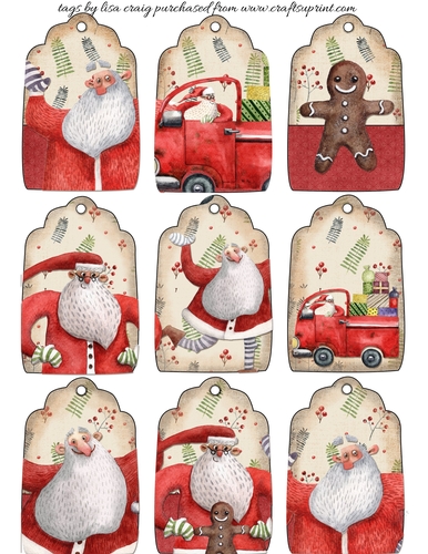 2019 Christmas tags sheet 5
