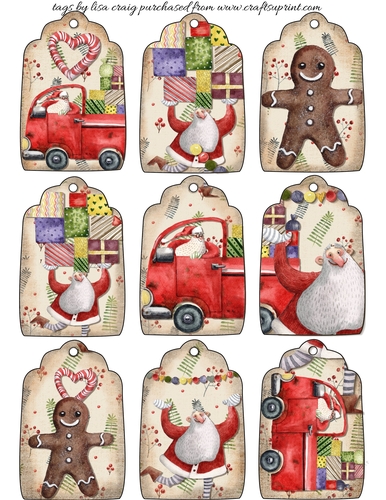 2019 Christmas tags sheet 6
