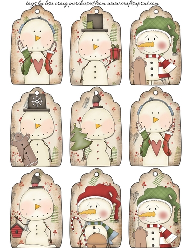 2019 Christmas tags sheet 13
