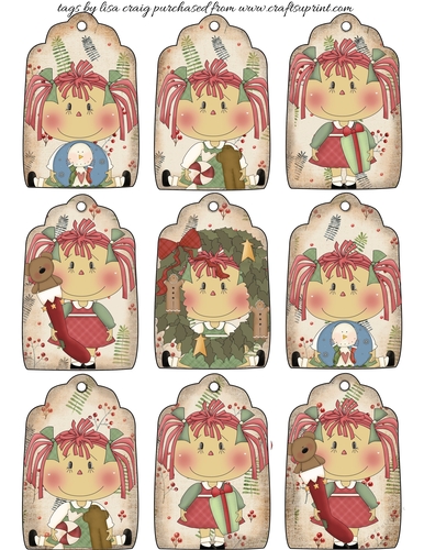 2019 Christmas tags sheet 14