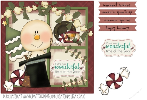 Christmas Quick Card 44