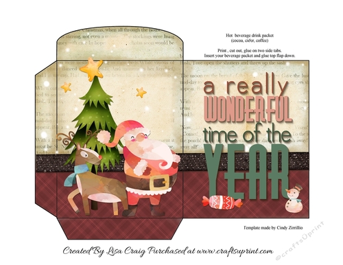 2019 Christmas Hot Beverage Packet 1