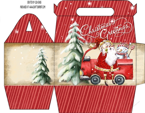 2019 Christmas Gable Box 7
