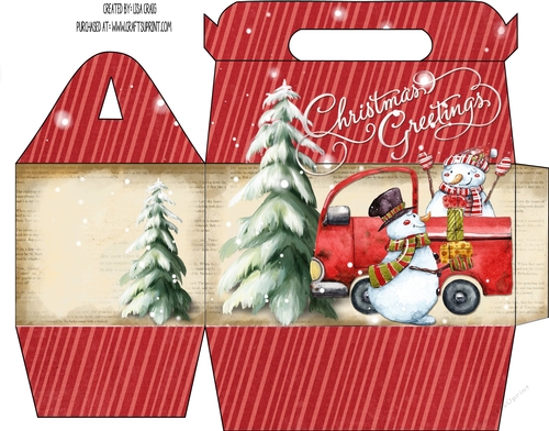 2019 Christmas Gable Box 8