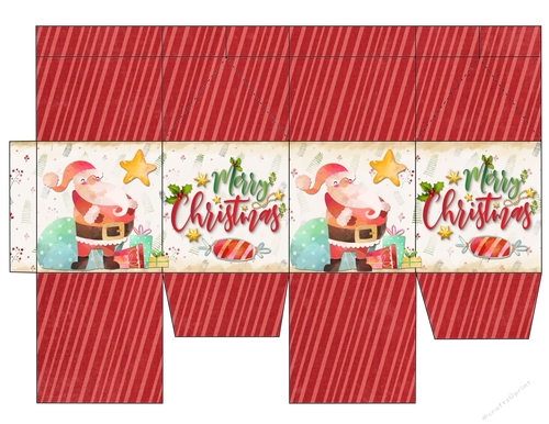 2019 Christmas Milk carton 2
