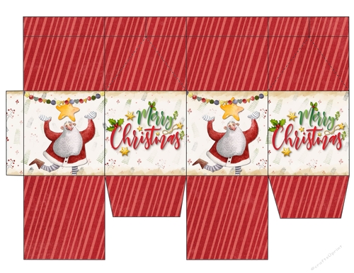 2019 Christmas Milk carton 3