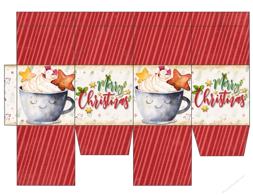 2019 Christmas Milk carton 5