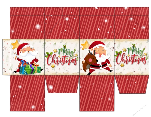 2019 Christmas Milk carton 8