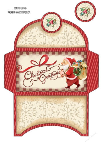 2019 Christmas Money Envelope 1