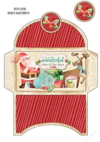 2019 Christmas Money Envelope 2