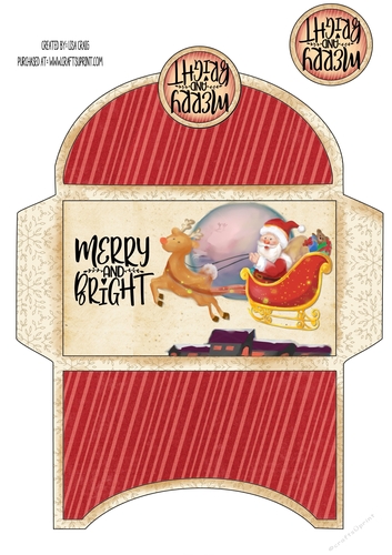 2019 Christmas Money Envelope 5