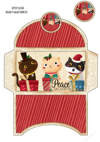 2019 Christmas Money Envelope 6