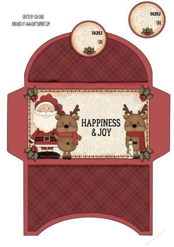 2019 Christmas Money Envelope 8