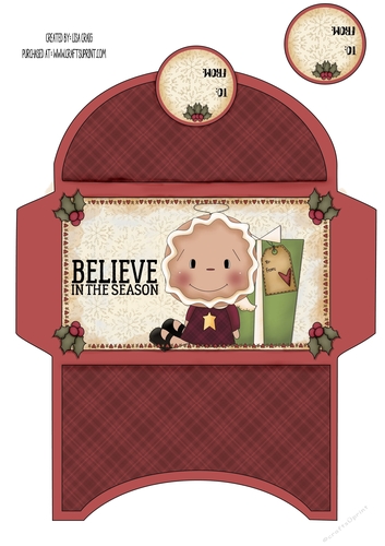 2019 Christmas Money Envelope 9