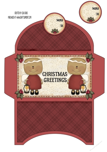 2019 Christmas Money Envelope 10