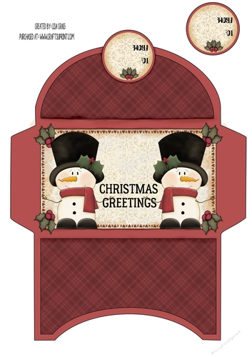 2019 Christmas Money Envelope 11