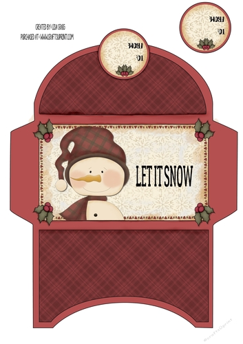 2019 Christmas Money Envelope 14