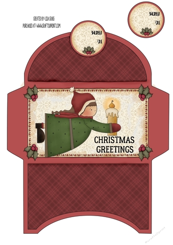 2019 Christmas Money Envelope 15