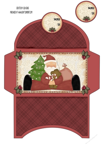2019 Christmas Money Envelope 16
